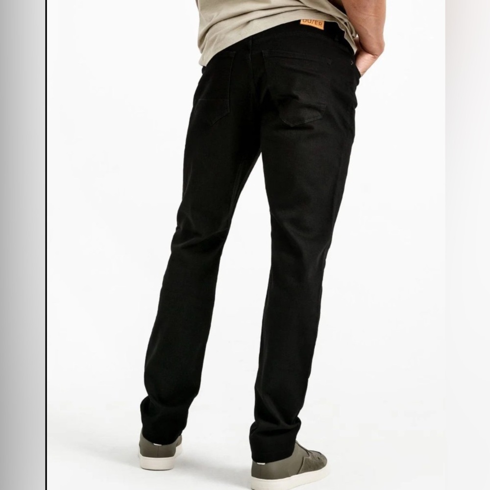 DU/ER Black Jeans